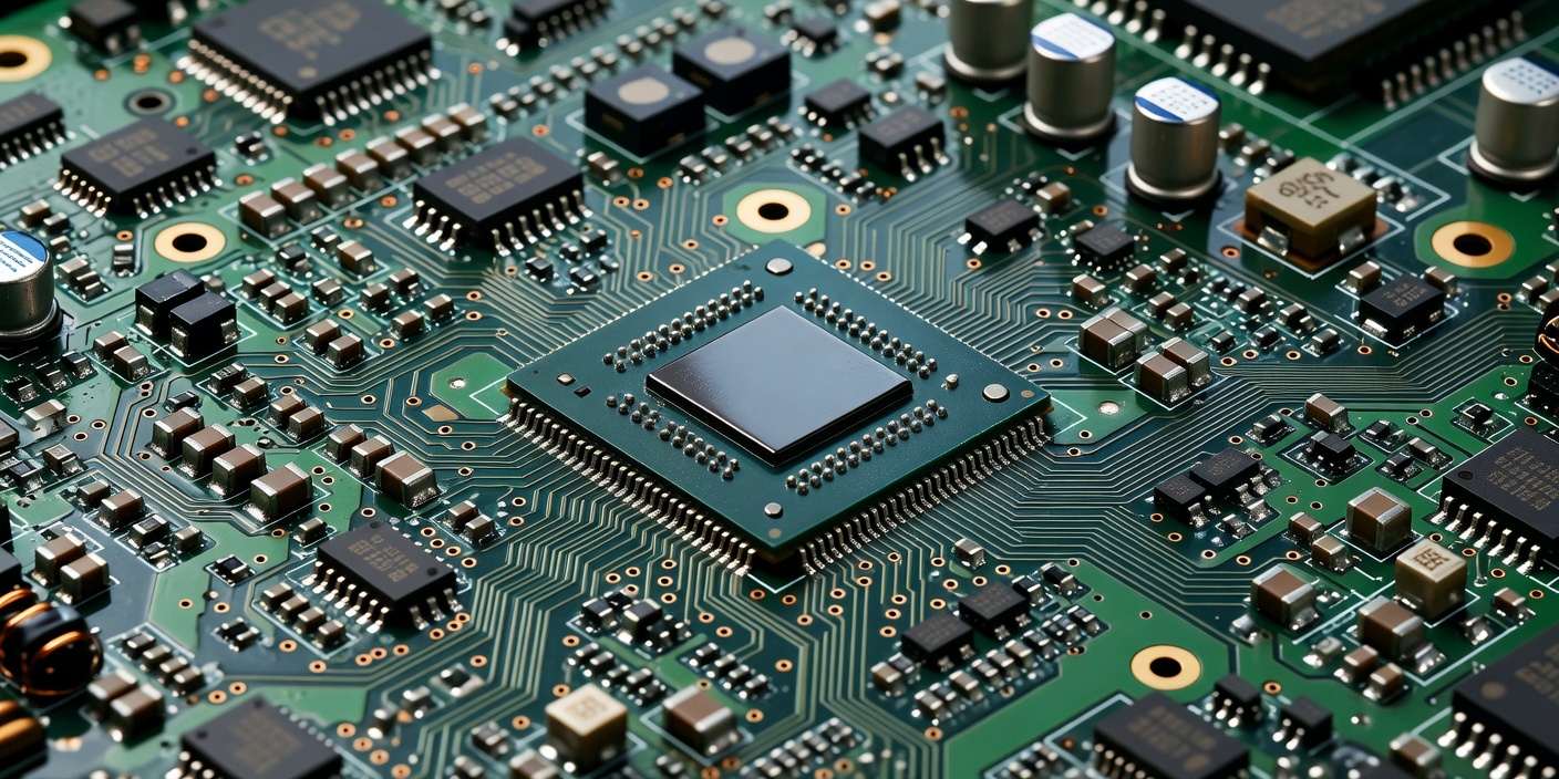 Macro view of silicon system motherboard for high-throughput single-GPU edge inference execution